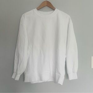 Lululemon Perfectly Oversized Crew White Size 4